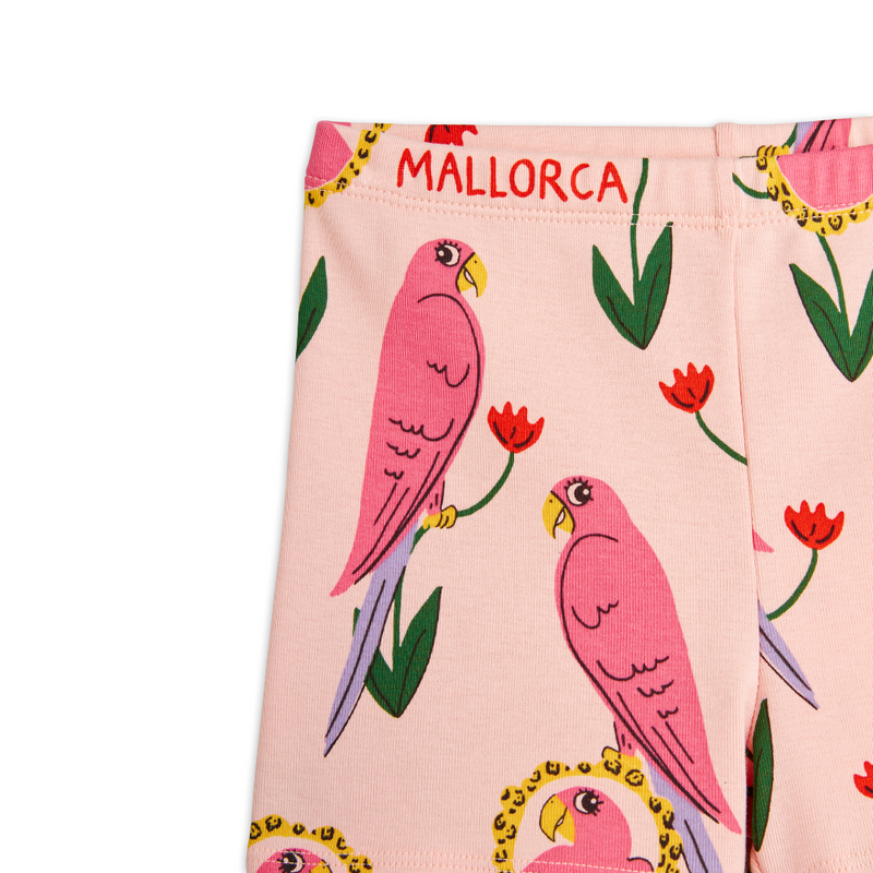 Parrots Print Shorts