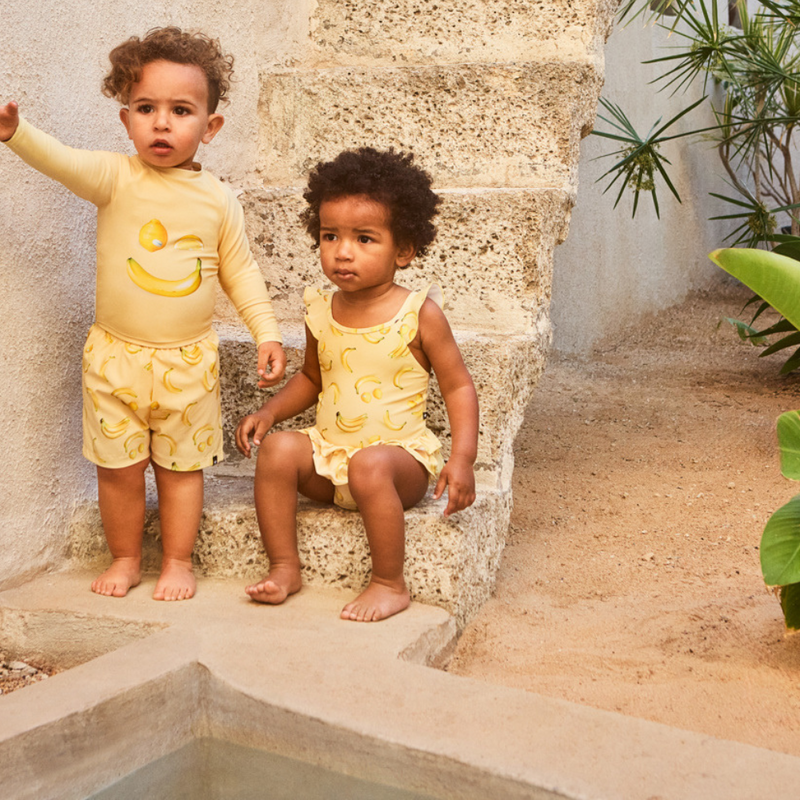 Lemon Banana Baby Swimsuit