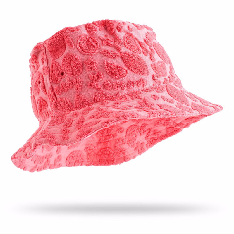 Lemon Quotes Pink Bucket Hat
