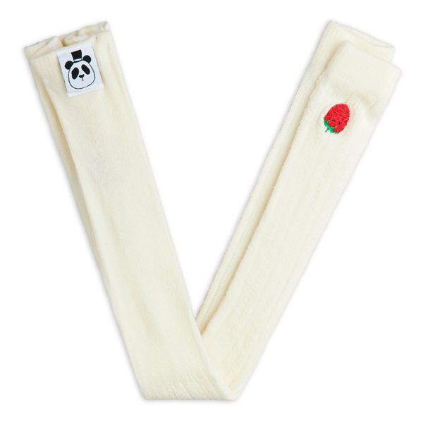 Strawberry pointelle Tights
