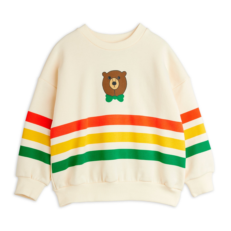 Bear Stripe Sweatshirt