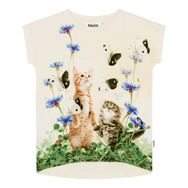 Ragnhilde Ying Yang Kitten T-shirt