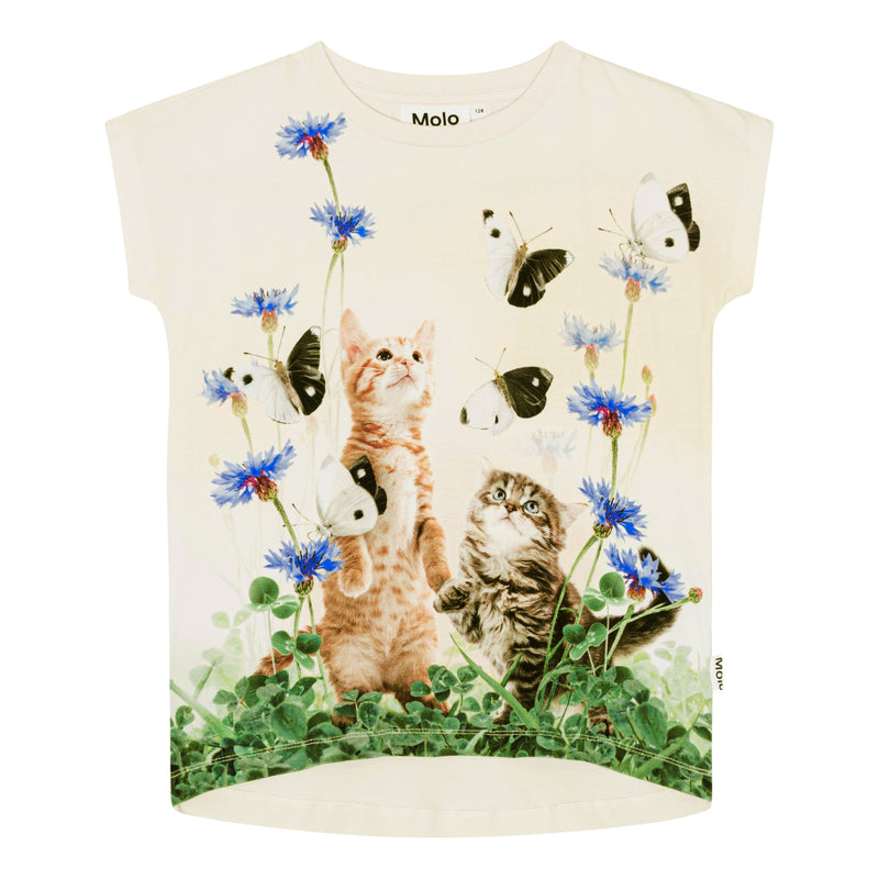 Ragnhilde Ying Yang Kitten T-shirt