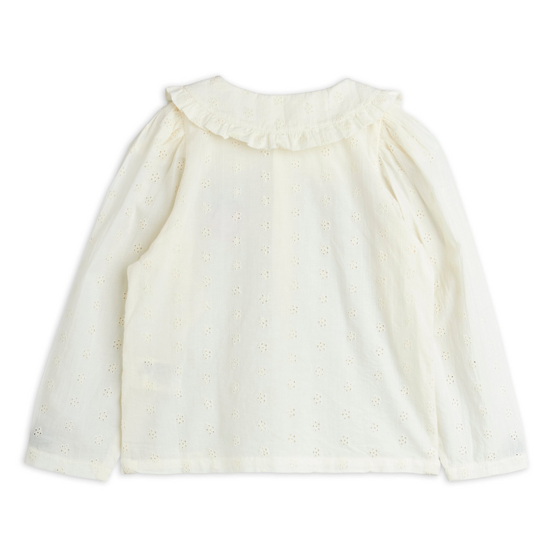 Strawberry Schiffli Blouse