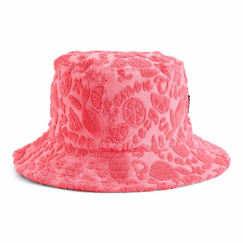 Lemon Quotes Pink Bucket Hat