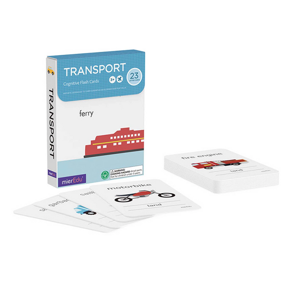 Cognitive Flash Cards - Vehicles