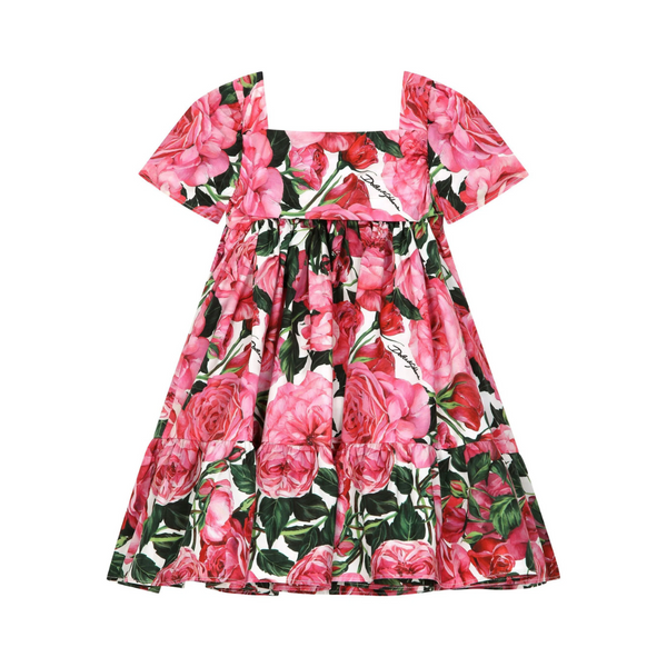 Flower Print Baby Dress