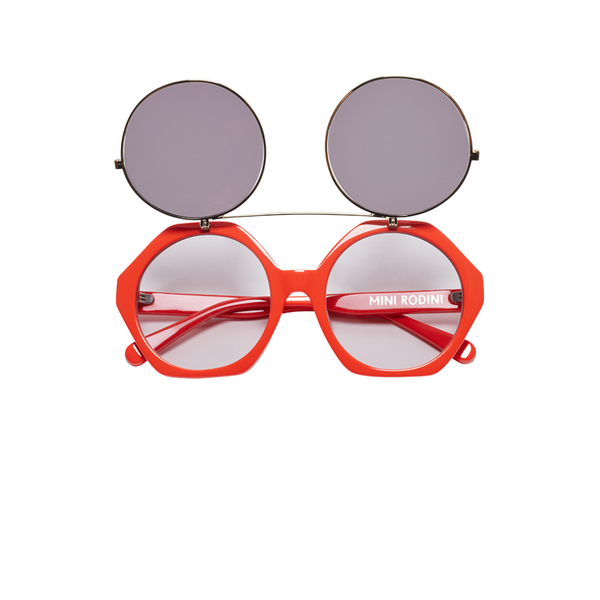 Flip Up Sunglasses Red