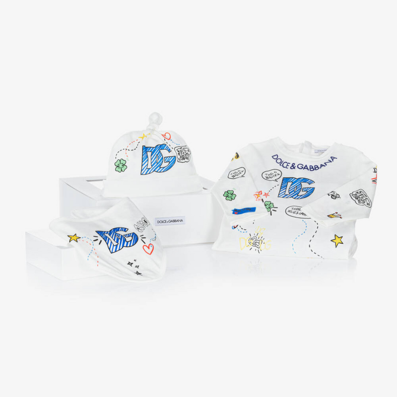 DG Baby Onesie, Hat & Bib Kit