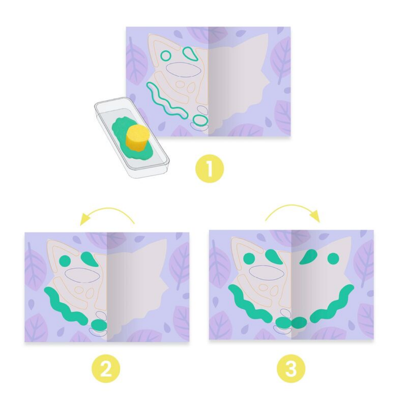 To Smooth and Squish Painting Set