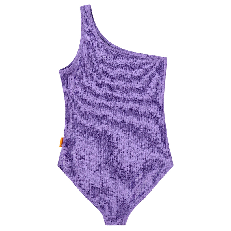 Purple Glo Nai Solid Swimsuit