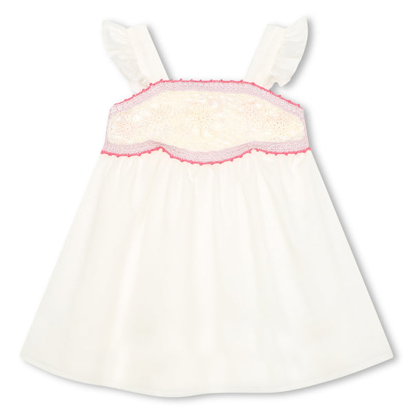 Offwhite Sleeveless Baby Dress