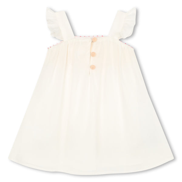 Offwhite Sleeveless Baby Dress