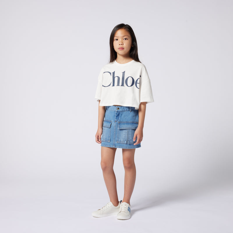 Logo Crop Tee-Shirt