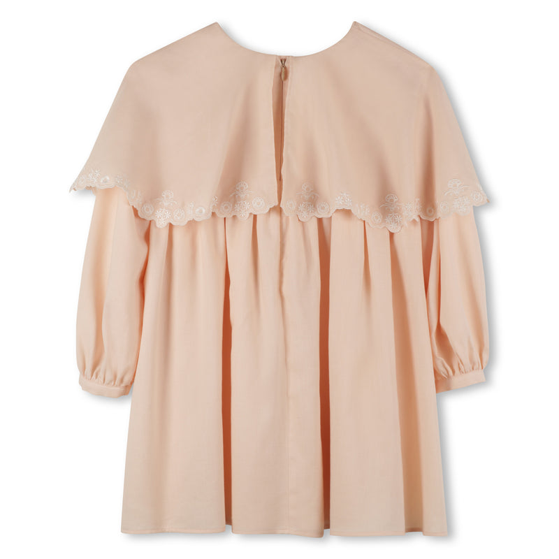 Petal Pink Long Sleeved Dress