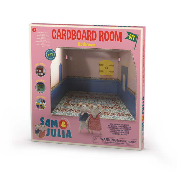 Cardboard Room Bathroom