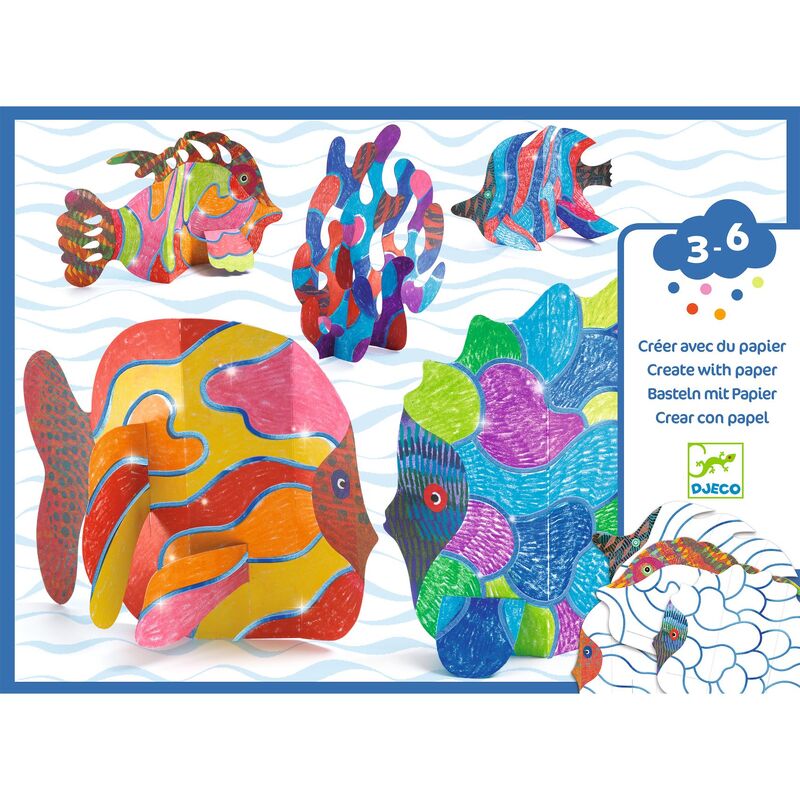 Under the Waves Paper Craft