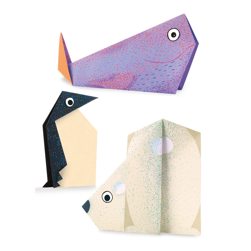 Polar Animals Origami