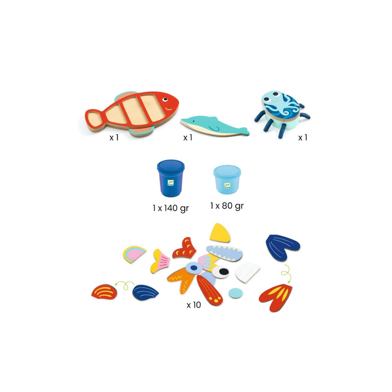 Myseacreatures Dough Set