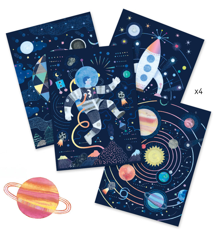 Cosmic Mission Scratch Cards