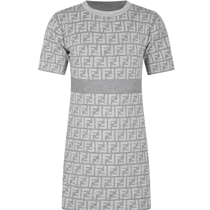 Double FF Knit Dress – LM Bambini