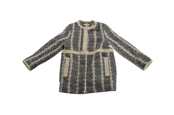 Chloe Cream & Black Coat