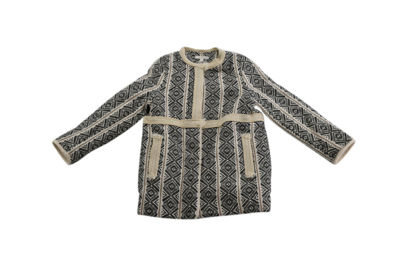 Chloe Cream & Black Coat