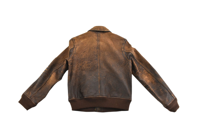 Ralph Lauren Brown Leather Jacket