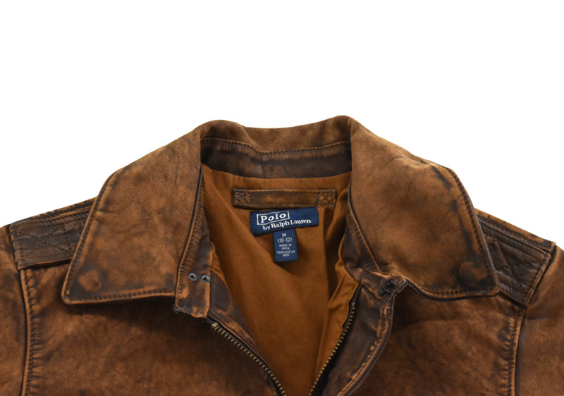 Ralph Lauren Brown Leather Jacket
