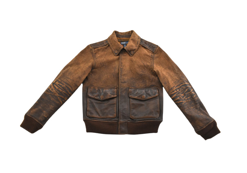 Ralph Lauren Brown Leather Jacket