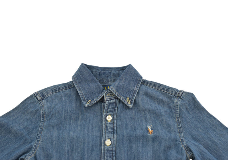 Ralph Lauren Denim long-sleeved Shirt Dress