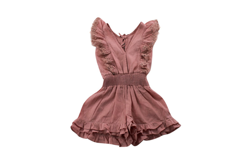 Peixoto Dusty Pink Sleeveless V-neck Romper