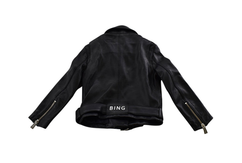 Anine Bing Black Leather Biker Jacket