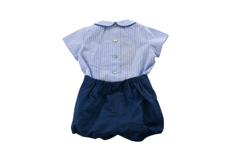 Pepa London Light Blue Peter Pan Collar Baby Shirt