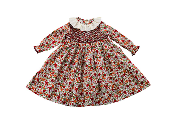 Pepa London White Long-sleeved Baby Dress