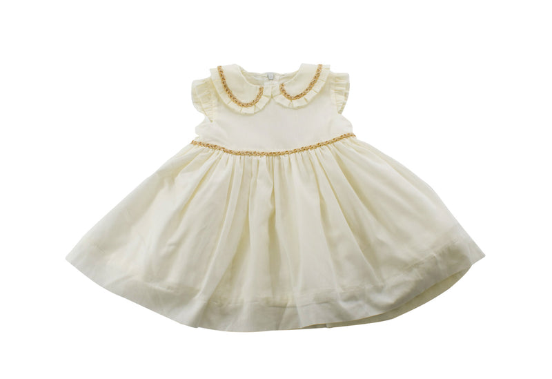 Pepa London Cream Flare Baby Dress