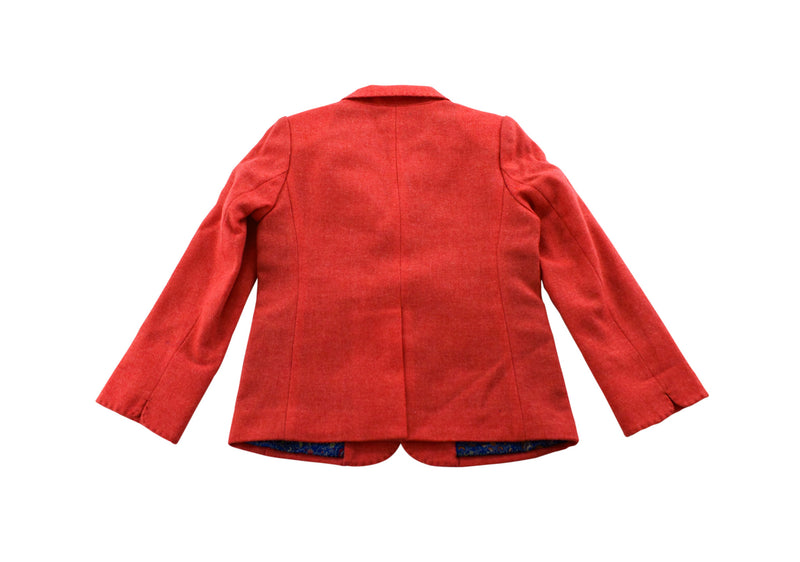 Priam Lila Coral Wool Jacket with Matching Pleated Skirt