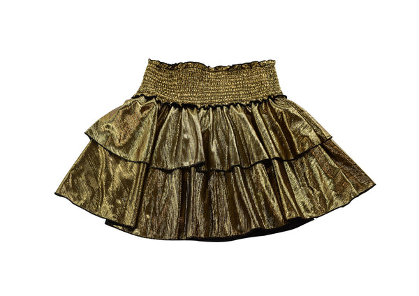 FBZ Metallic gold Top & Skirt