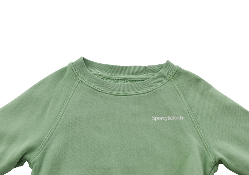Sporty & Rich Light Green Sweatshirt