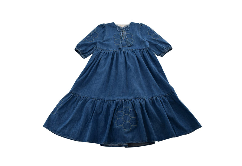 Petite Amalie Denim Maxi Dress