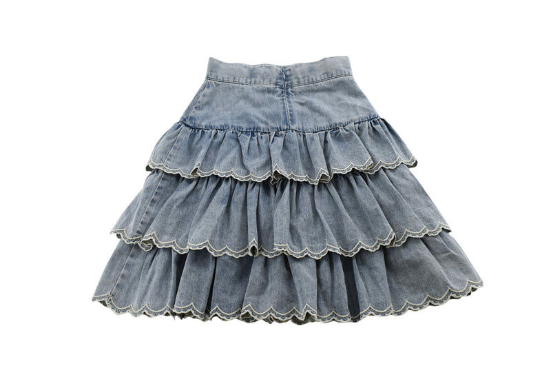 Petite Amalie Light Blue Denim Skirt