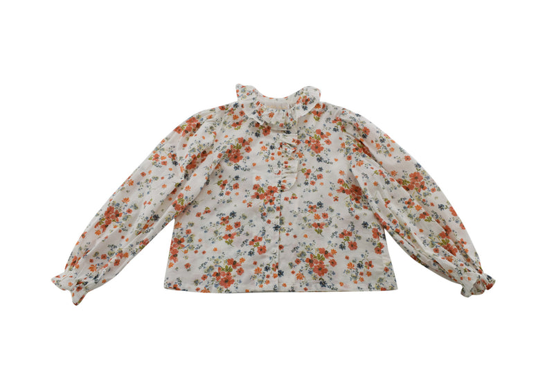 Petite Amalie Floral Print Long-Sleeved Shirt