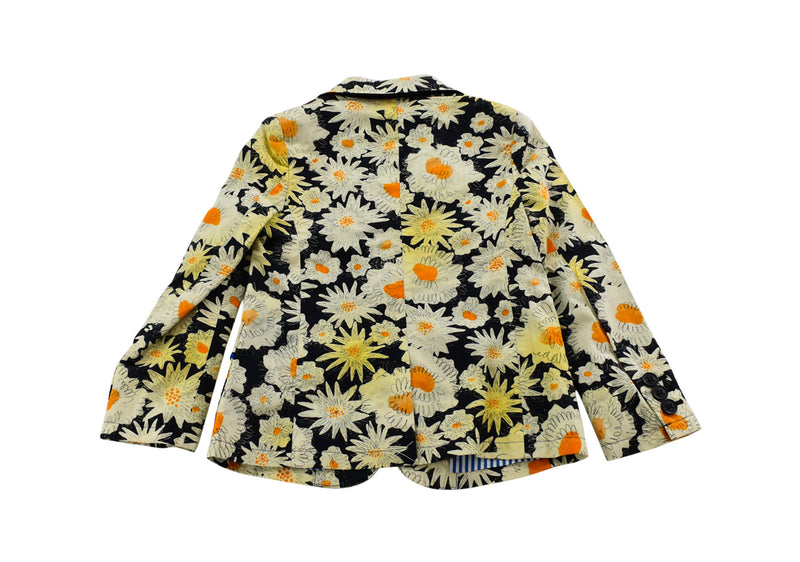 Burberry Bold Floral Print Blazer