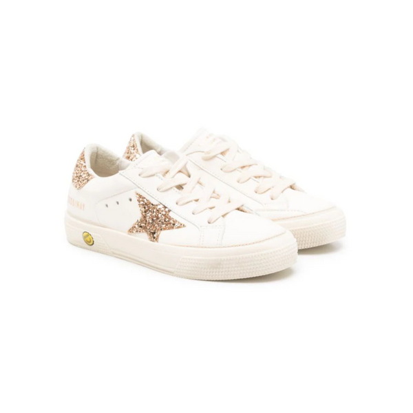 May Nappa Upper Glitter Star Sneakers (Youth)