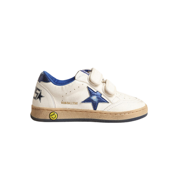 Blue Laminated Star Ballstar Trainers