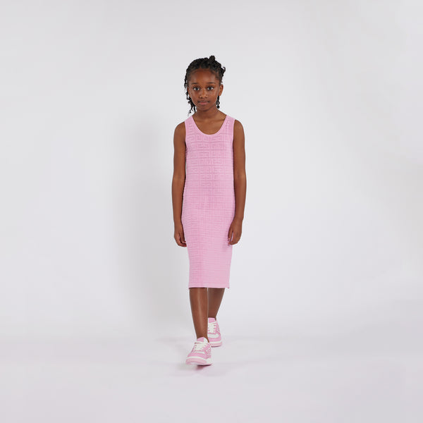 Pink Knitted Dress