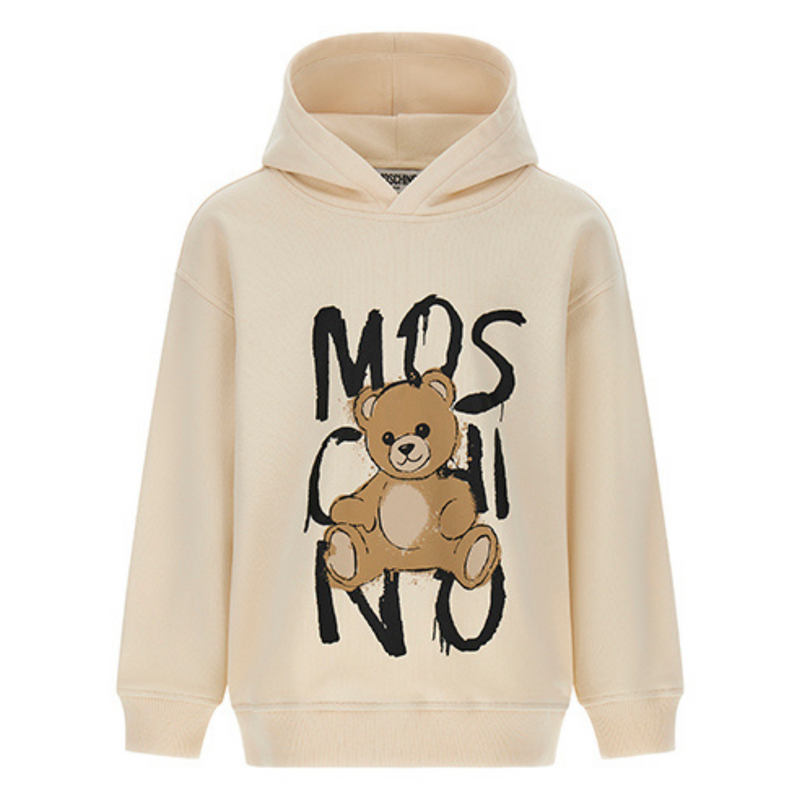 Ivory Hooded Sweatshirt