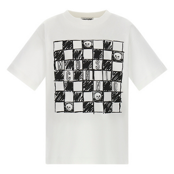 Checker Board Print T-Shirt