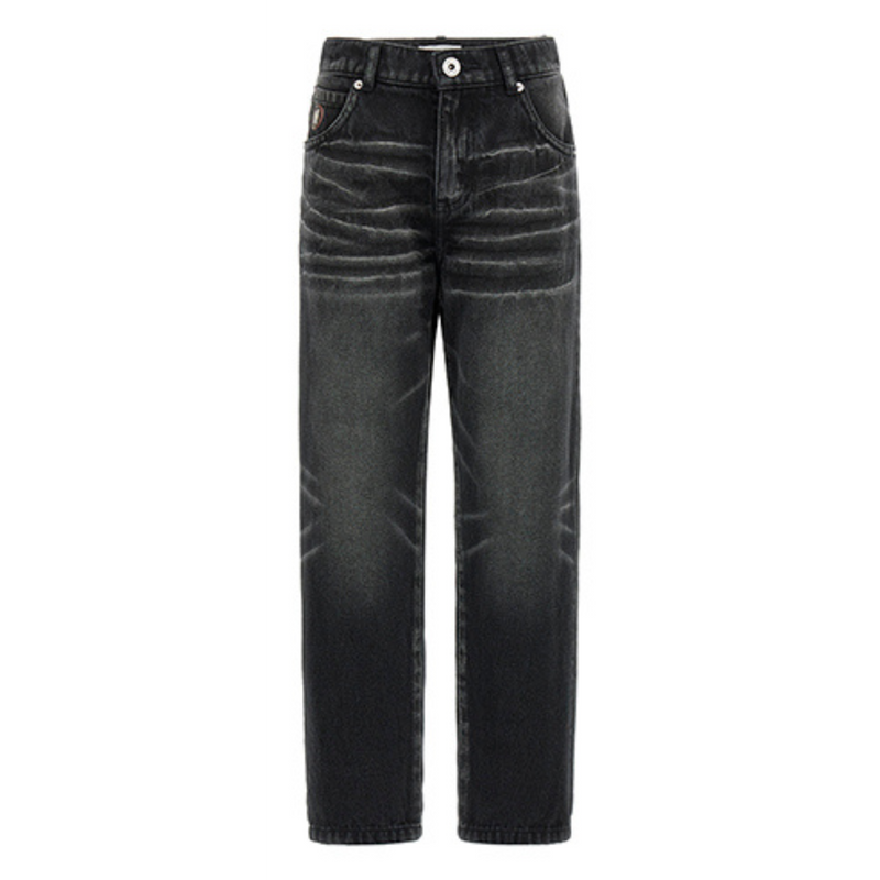 Black Denim Trousers