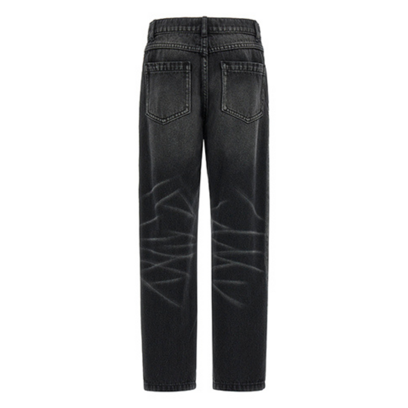 Black Denim Trousers